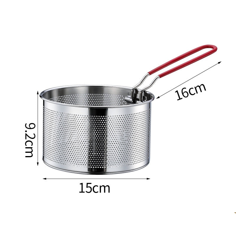 Peneira de aço inox para alimentos