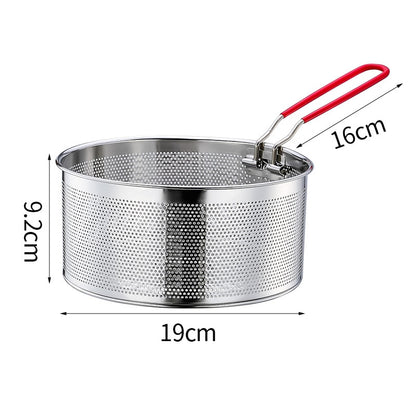 Peneira de aço inox para alimentos